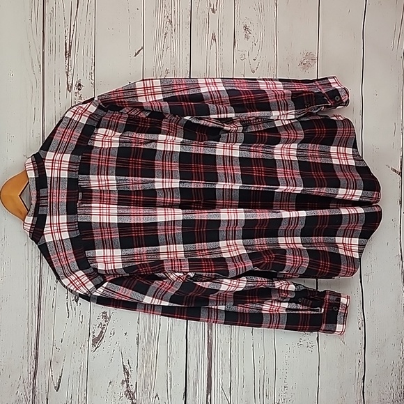 Lands End Men's Flannel XXL - Picture 4 of 6